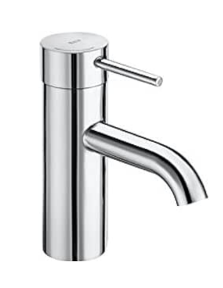 Lanta Mezclador lavabo cuerpo liso con desague click clack