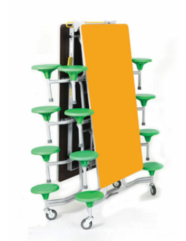 Mesa plegable con asientos