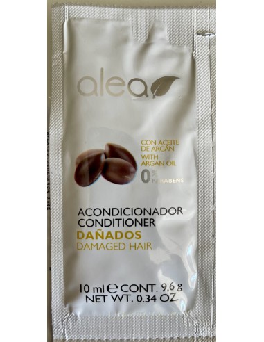 Acondicionador de cabello muestra
